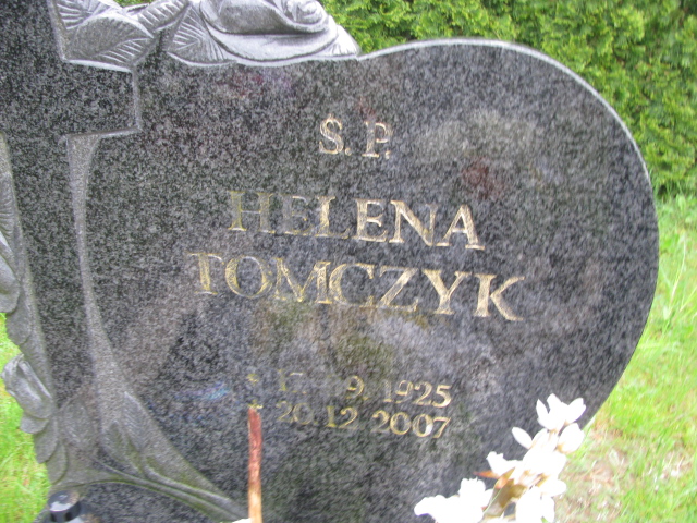 Helena Tomczyk 1925 Jerzmanowa - Grobonet - Wyszukiwarka osób pochowanych