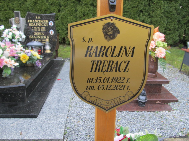 Karolina Trębacz 1922 Jerzmanowa - Grobonet - Wyszukiwarka osób pochowanych